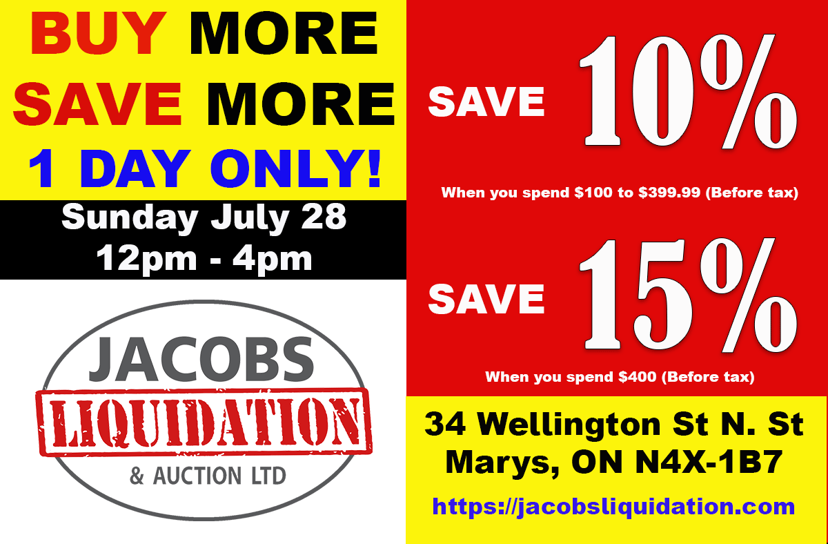 Save at Jacobs Liquidation